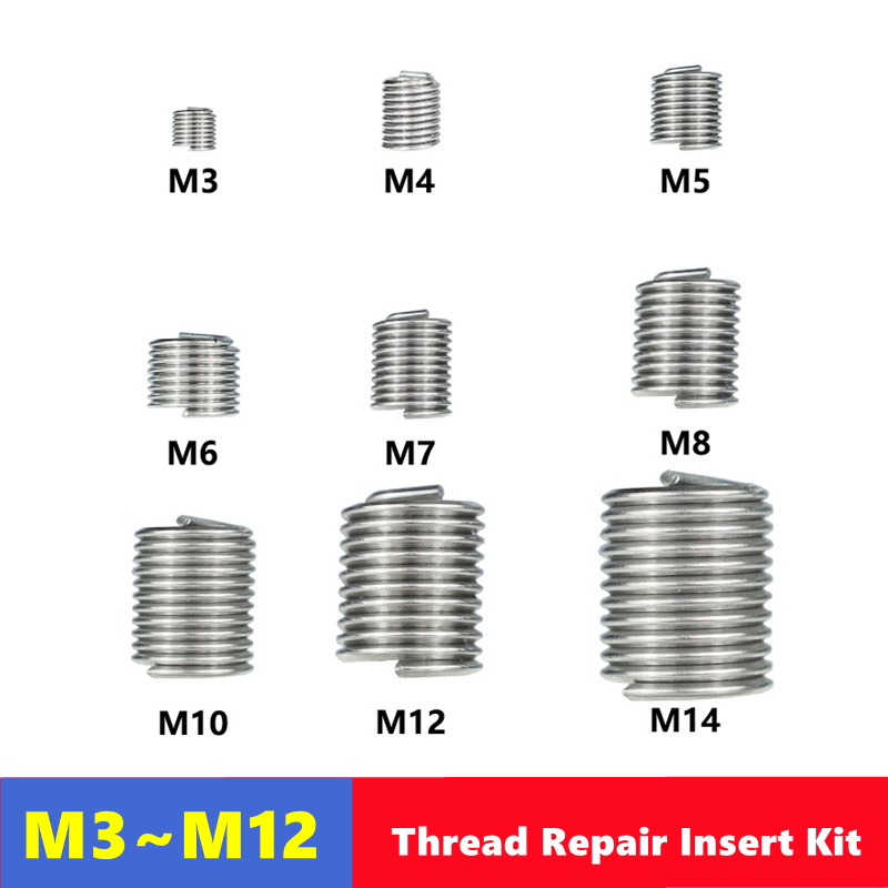 140 Mảnh Thiết Lập Phần Cứng Fastener Vít Công Cụ Sửa Chữa M3/M4/M5/M6/M8/M10/M12