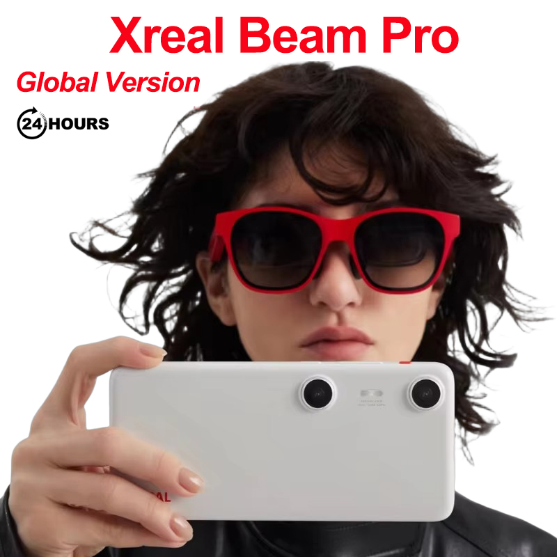 Xreal Beam Pro AR Boîte de projection de terminal de calcul spatial Prise de vue vidéo 3D véritable 3DoF pour lunettes Xreal Air AR [Version mondiale]