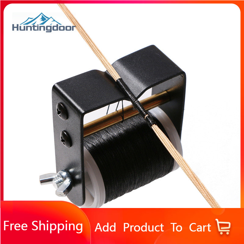 Archery Bow String Cable Winder Tool Spool Thread Cable Winder Bowstring Serving Material Rope Repair String Equipment