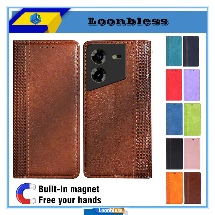 Telefoonhoesje voor Tecno Pova 5 telefoon LH7n Global Cover Book Fundas Etui Tecno Pova 5 Pro hoesje Tecno Pova5 Pro 5G LH8n hoesje