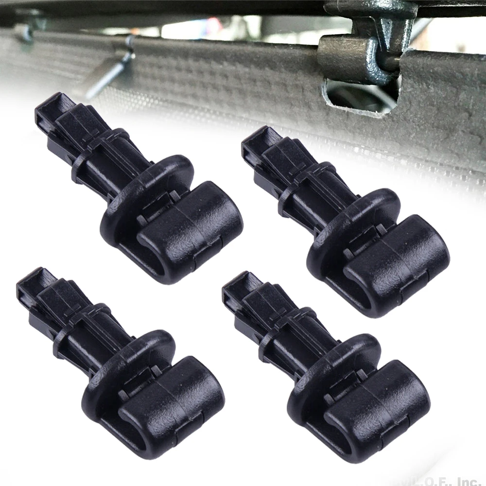 Crochet de pare-soleil pour porte de voiture, 4 pièces, Clips pour porte coulissante, Kit d'accessoires pour pare-soleil adapté à Honda Odyssey 2005 – 2010