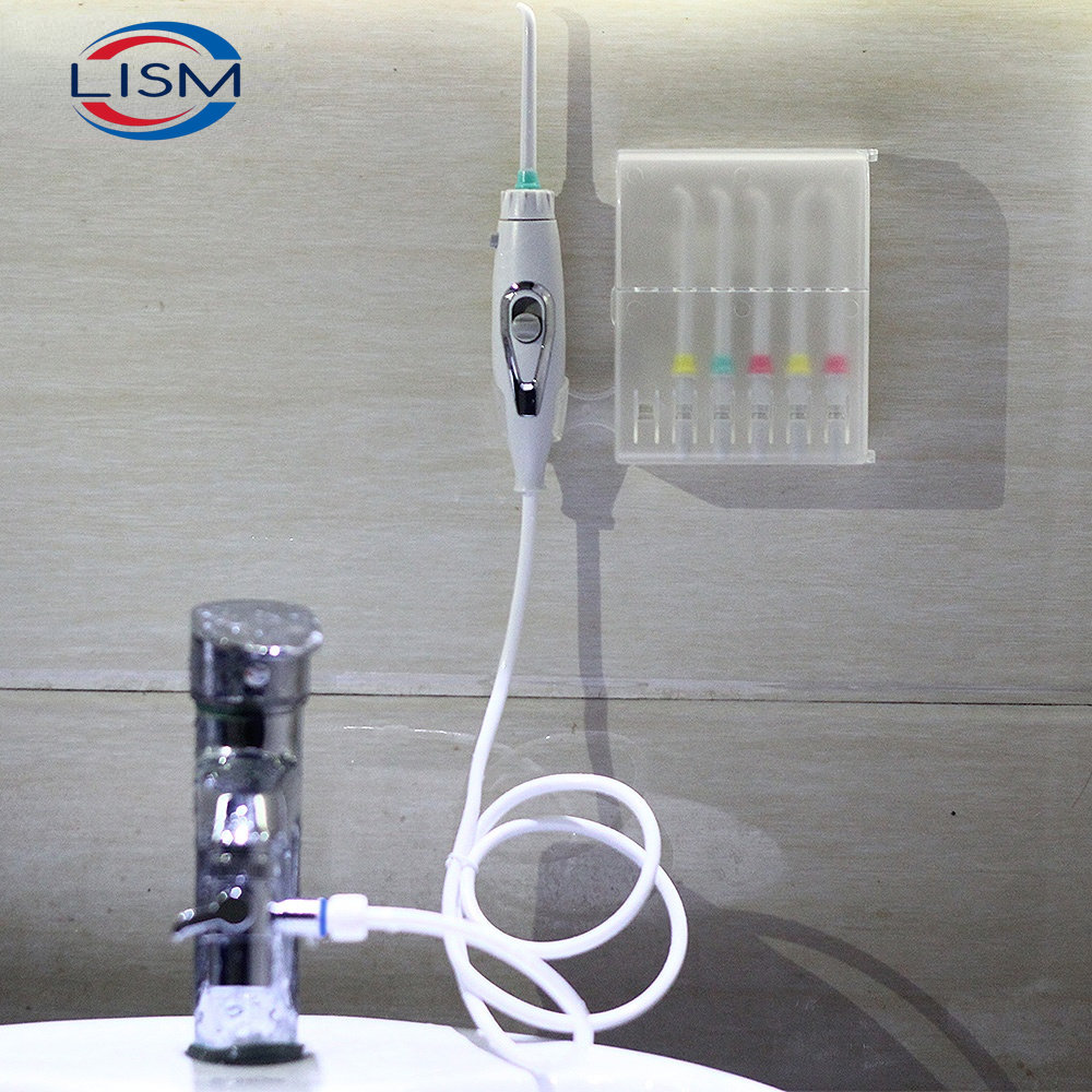 Irrigador Oral con grifo, chorro de agua para limpieza de palillos de dientes, irrigador Dental, implantes, limpiador Dental