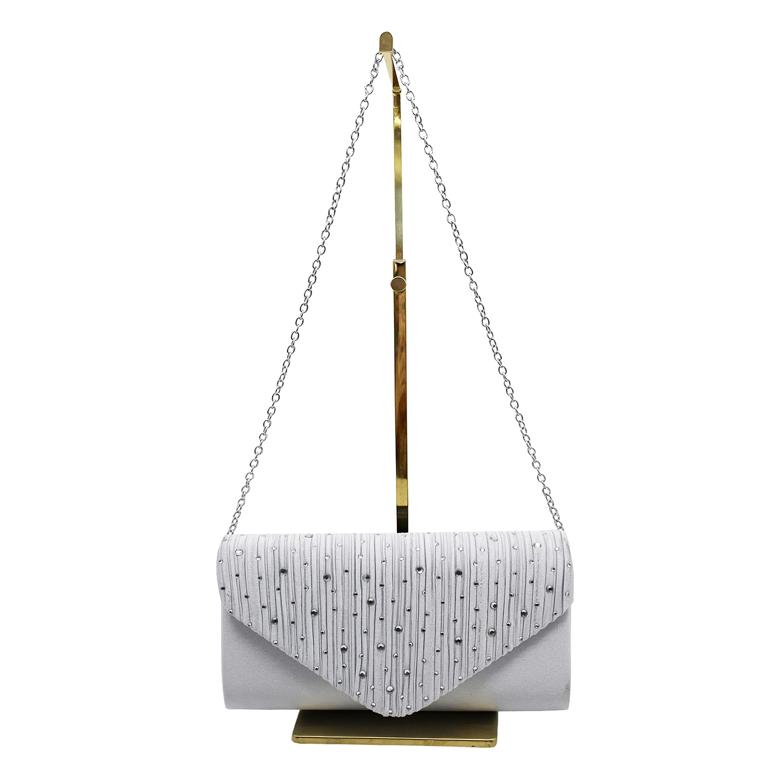 Frauen Clutch Bag elegante Pailletten Abend Clutch Geldbörse Kette Umhängetaschen