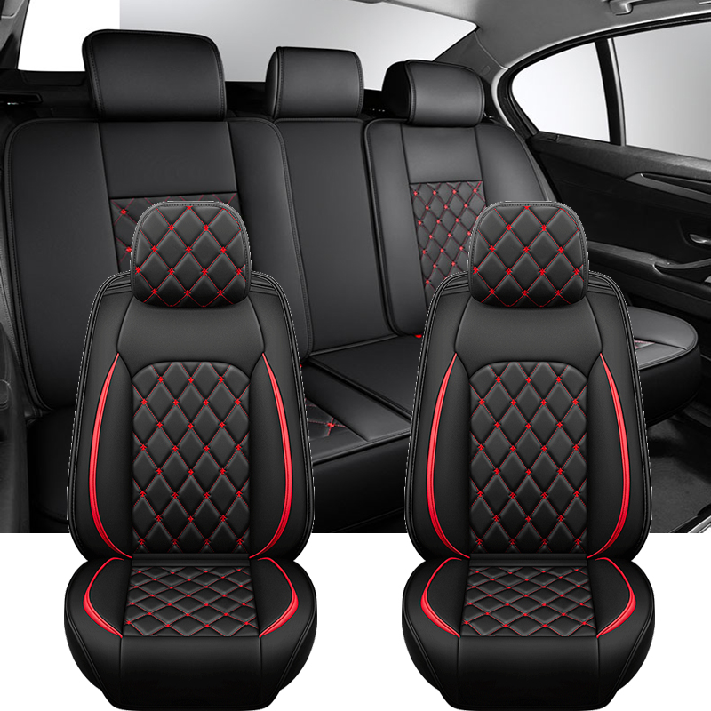 Housse de siège de voiture universelle 5 places pour JEEP Compass Grand Cherokee Commander Wrangler JK Accessoires de voiture