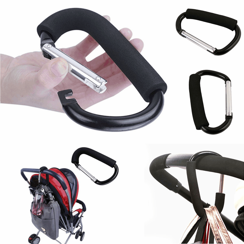 เด็กหลายรถเข็นเด็กอุปกรณ์เสริม Hook รถเข็นเด็ก Organizer ช้อปปิ้ง Hooks Pram Hanger สําหรับรถเด็ก Buggy Accessoire Poussette