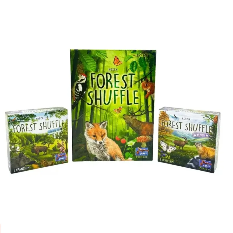 Tourist Pier Forest Shuffle version anglaise Forest Shuffle jeu de société carte de collecte jeu multijoueur rassemblement décontracté