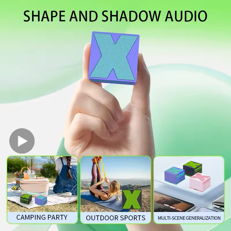 Mini-Bluetooth-Lautsprecher, Musik-Soundbox, tragbar, kabellos, Caixa De Som für kleinen Subwoofer, Bluetooth-Bocina, MP3-Player, Freisprecheinrichtung