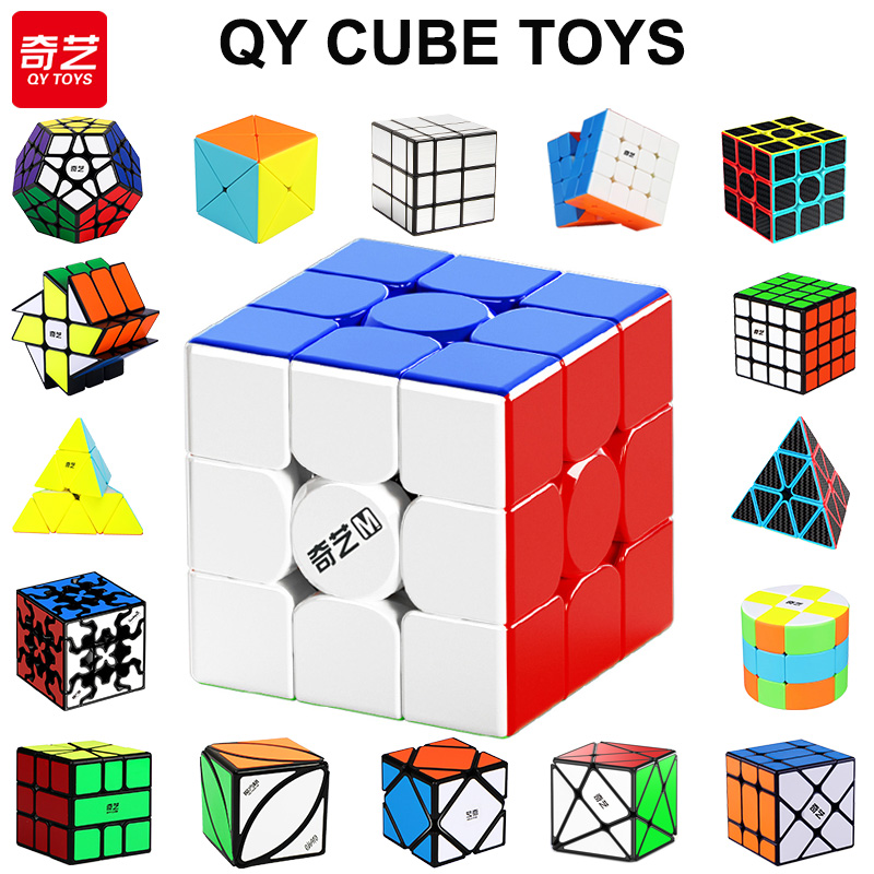 Кубик Рубика QiYi 3x3 2x2 4x4 5x5, зеркальная Пирамидка Skewb SQ1 3 × 3, особый Профессиональный скоростной пазл 3x3x3, детская игрушка кубик рубика