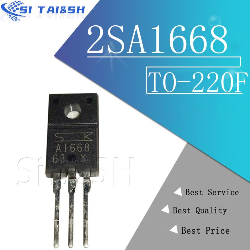 10PCS 2SA1668 A1668 2A 200V PNP F  integrated circuit Data system
