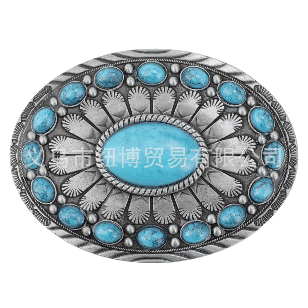 Women's Aristocratic Palace Belt Buckle Embossing Process
