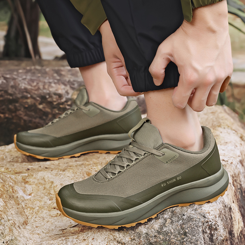 Tênis Masculino Leve para Caminhada ao Ar Livre, Calçados Esportivos Casuais de Malha para Homens
