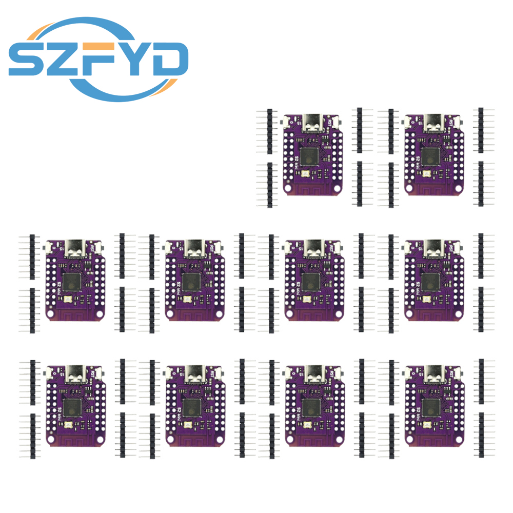 1–10 Stück S2 Mini V1.0.0 WIFI IOT Board basierend auf ESP32-S2FN4R2 ESP32-S2 4 MB FLASH 2 MB PSRAM kompatibel mit Arduino MicroPython