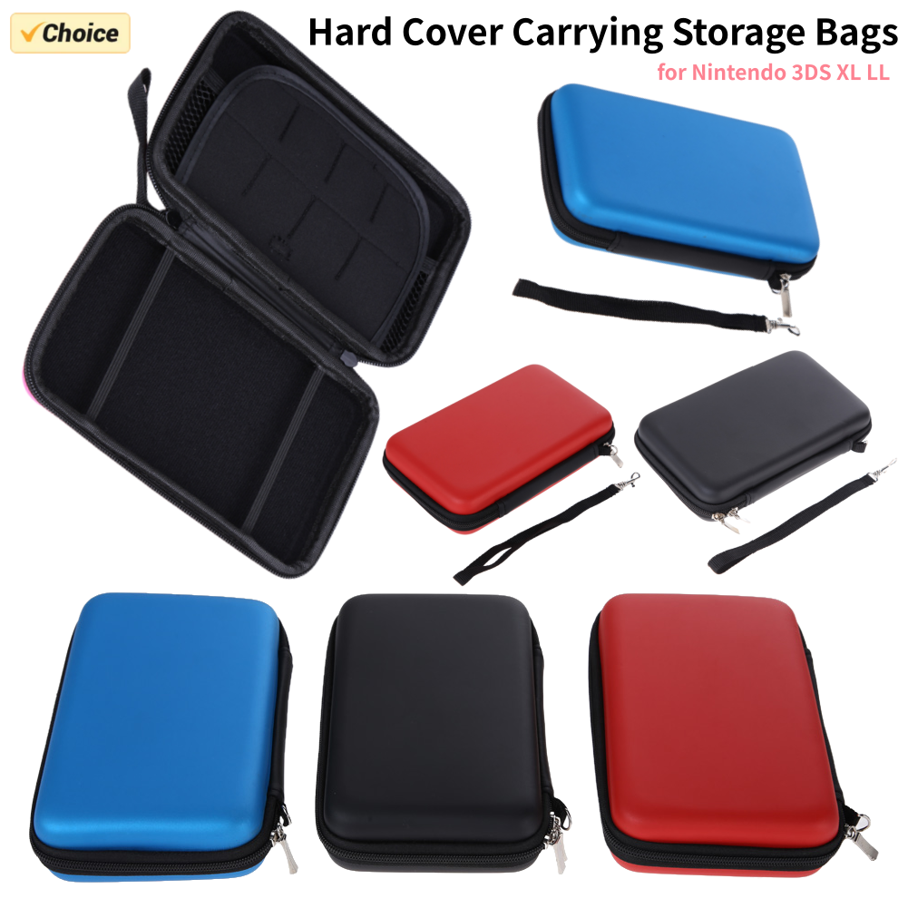 EVA Skin Carry Hard Case Tasche Tasche Anti-Kratzer für Nintendo 3DS XL LL Konsole Schutzhülle Tragbare Aufbewahrungstasche für Neue 3DS