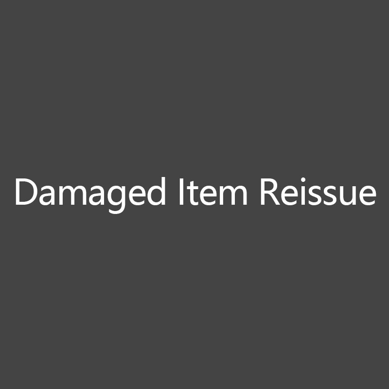 Damaged Item Reissue Damaged Item Reissue Damaged Item Reissue