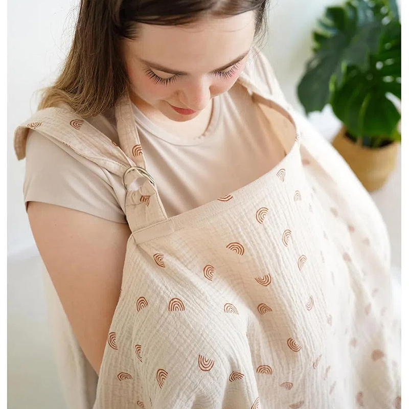 New Color Breathable Breastfeeding Cover Baby Feeding Nursing Covers Adjustable Nursing Apron Outdoor Privacy Mother Cover