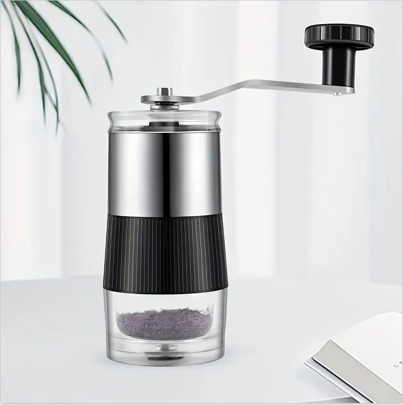 Mesin kopi Visual penggiling biji kopi inti keramik Stainless Steel nyaman penggilingan Manual goyang tangan Mini baru