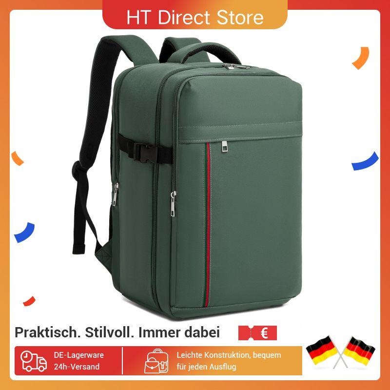 Мужской рюкзак для ноутбука KONO, водоотталкивающий рюкзак 15,6 дюйма с мягким отделением для ноутбука, деловой рюкзак для работы и путешествий