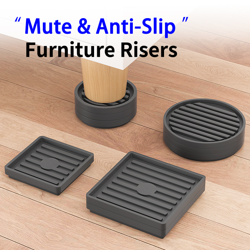 Almohadillas antideslizantes para muebles: gabinetes, mesas y sillas, sofás, pies para estantes para artículos diversos para el hogar y almohadillas ajustables