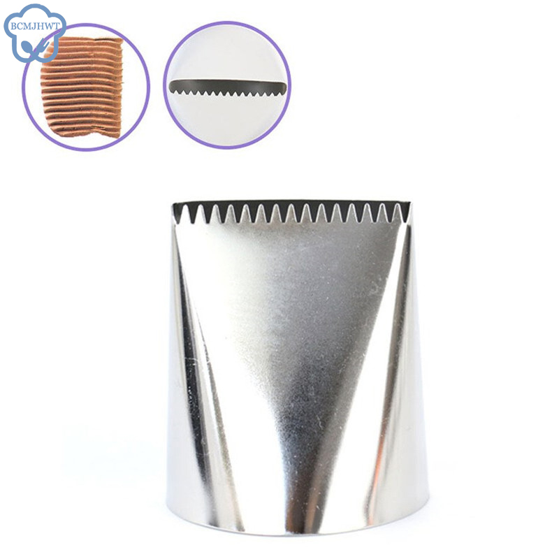 Buse Extra Large en acier inoxydable, douilles de glaçage, outils de décoration de gâteaux, pointe de pâtisserie, Fondant, accessoires de cuisson, 1 pièces