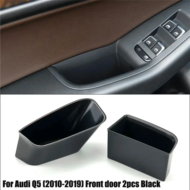Für Audi A4 B8 A5 S5 Q5 8R SQ5 1 paar Auto Innen Türgriff Armlehnen Lagerung Box Organizer Telefon Halter fall Auto Styling