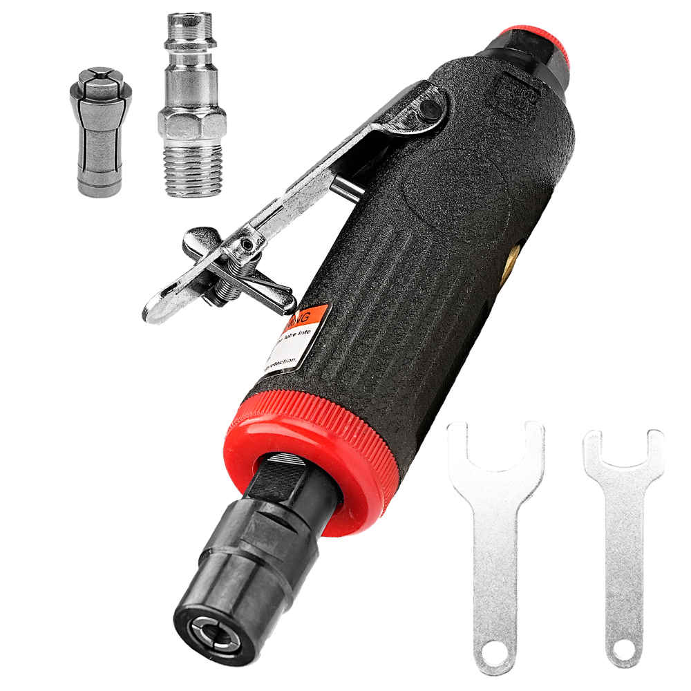 3/6mm Pneumatic Die Grinder Air Die Grinder 1/4 Inch Polishing Grinding Mill Engraving Tool for Pneumatic Tools
