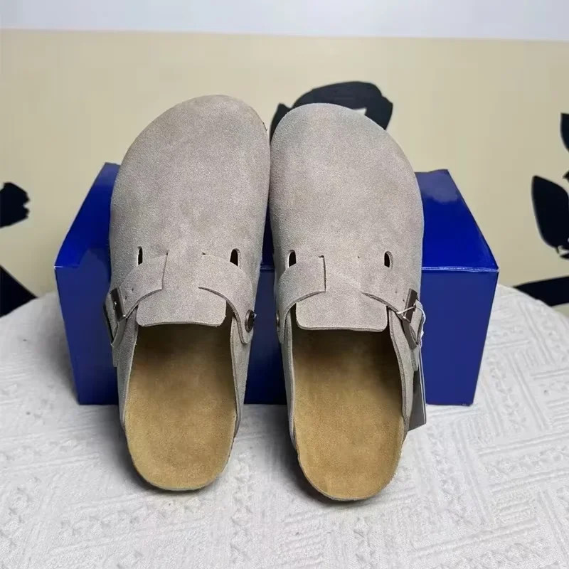 Frühlings- und Herbst-Outdoor-Sandalen Vintage Leder Rutschfeste und Elegante Strandsandalen mit Weicher Sohle für Männer und Frauen