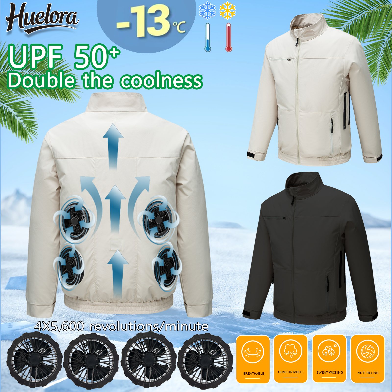 Veste Cool pour hommes et femmes, manteau de ventilateur de travail par temps chaud, vêtements de réfrigération USB, climatisation, vêtements de pêche rafraîchissants pour le corps