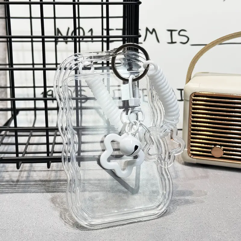 Star Chasing Photocard Protector Transparent Card Sleeve Student ID Subway Meal Card Cover