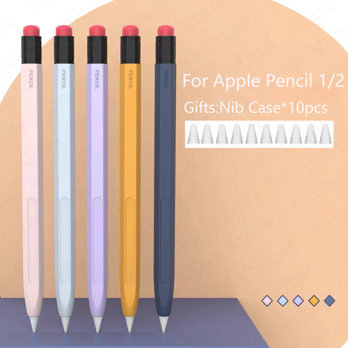 Чехол для Apple Pencil Pro/2 1, чехол для iPad, планшета, сенсорная ручка, стилус, защитный чехол, чехол-карандаш 1/2