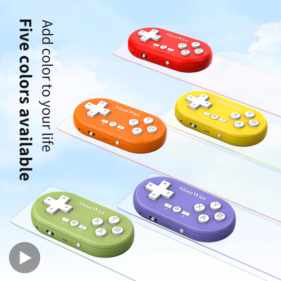 Мини-геймпад, игровое управление Bluetooth для iPhone, Android, PS4, PS3, переключатель Xbox, мобильный IOS, ПК, ТВ, контроллер, беспроводная игровая площадка, телефон