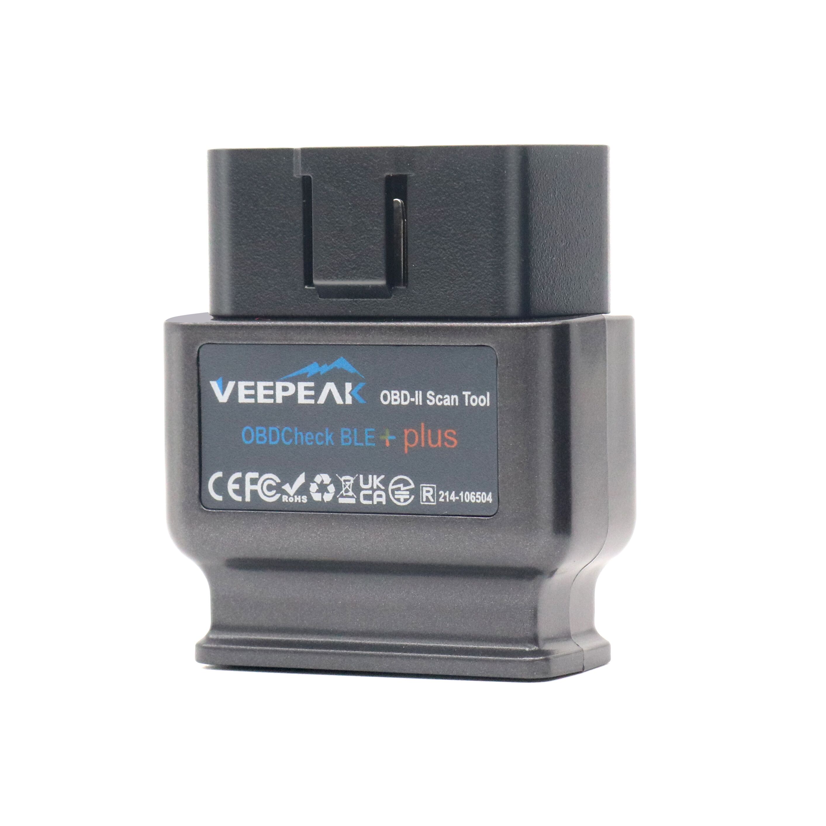Veepeak OBDCheck BLE + Bluetooth OBD2 сканер автомобильный диагностический считыватель кодов инструмент сканирования для iOS и Android