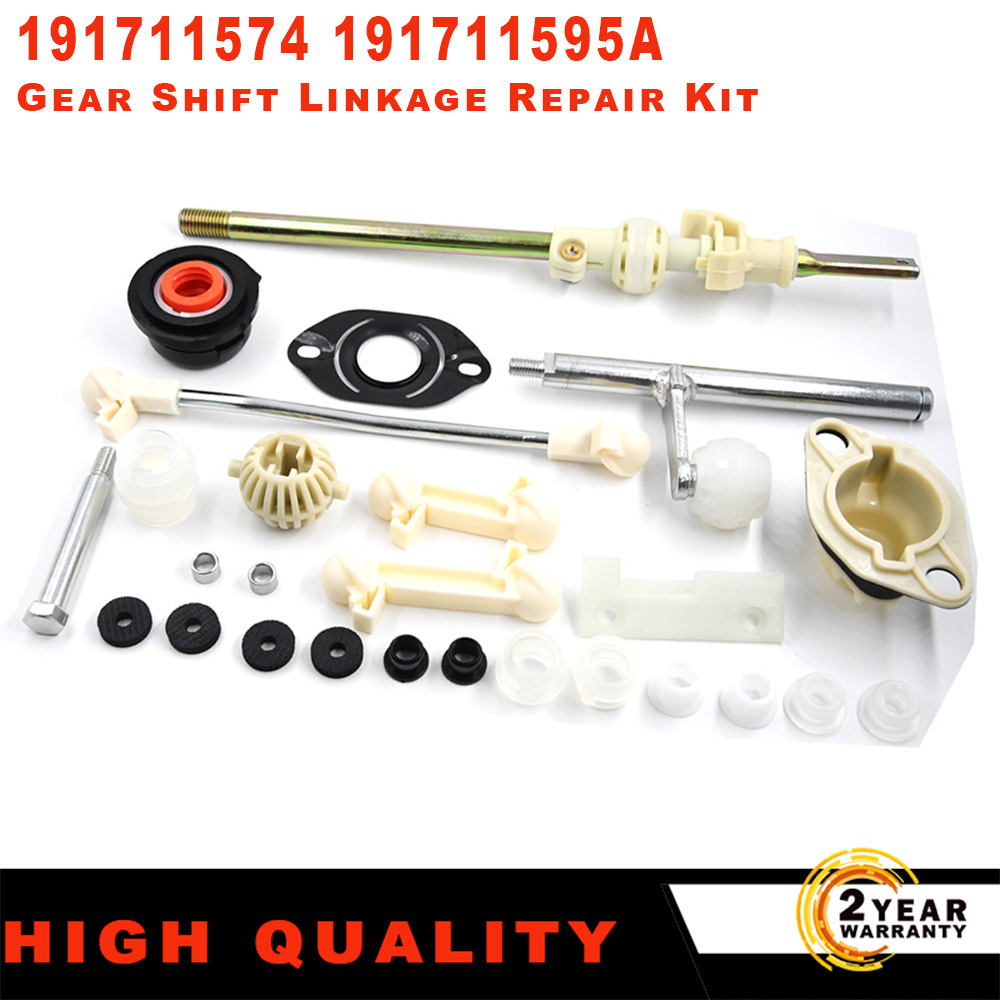Kit de Reparación de Varillaje de Cambio de Marchas para VW Golf, Caddy, Polo, Vento, Seat Ibiza, Cordoba, Nuevos Modelos, 191711574 191798116A, Accesorios para Auto