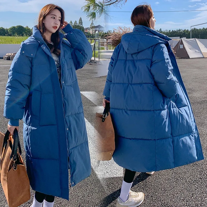2024 Nieuwe Winter Herfst Vrouwen Jas Witte Eendendons Hoodies Puffer Jassen Lange Jassen Warm Winddicht Zwart Witte Jassen Uitloper