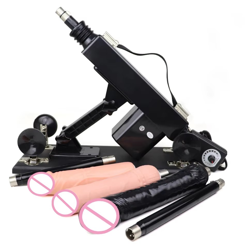 FREDORCH Automatische Masturbationspumpe Sexmaschine für Frauen 3XLR Erwachsenenspielzeug mit großem Dildo Realistische Sensation Sexmaschine für Erwachsene