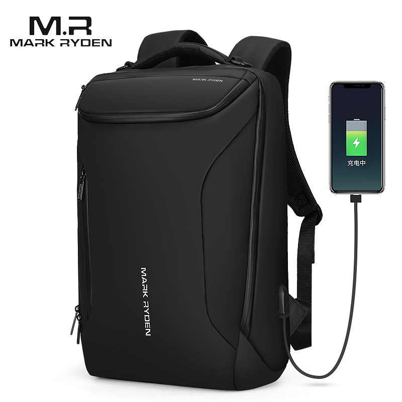 MARK RYDEN-sac à dos anti-vol pour hommes, multifonctionnel, étanche, 2025 pouces, sacoche pour ordinateur portable, sac de chargement USB voyage, 15.6
