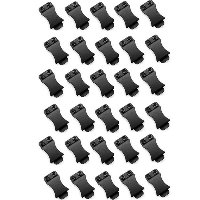 30 sztuk szybkie klipsy do 1.5 Cal pasy do Kydex zaczep do paska pętla ze śrubą pasuje do aplikacji część narzędzia