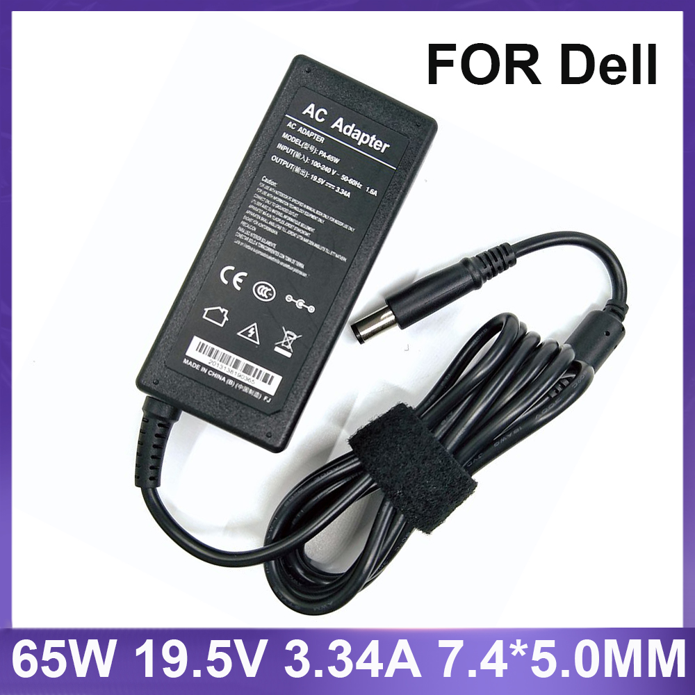 Ładowarka sieciowa 19,5 V 3,34 A 65 W 7,4 * 5,0 mm do laptopów Dell Latitude E5250 E5440 E5450 E5540 E5550 E6420 E6430 E6440 HA65NM130