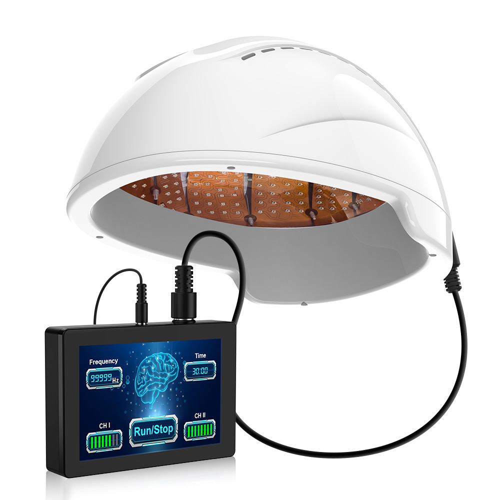 810nm Photobiomodulation Brain Helmet PBM Near Infrared&Red Light Therapy Neurofeedback Helmet Children