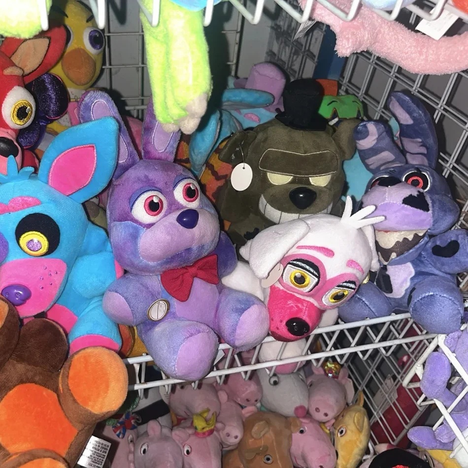 Juguetes de Peluche FNAF de 18 cm, Bonnie Bear Foxy, Lindos Muñecos de Peluche de Dibujos Animados, Five Nights at Freddy's, Juguetes de Freddy, Regalo para Niños