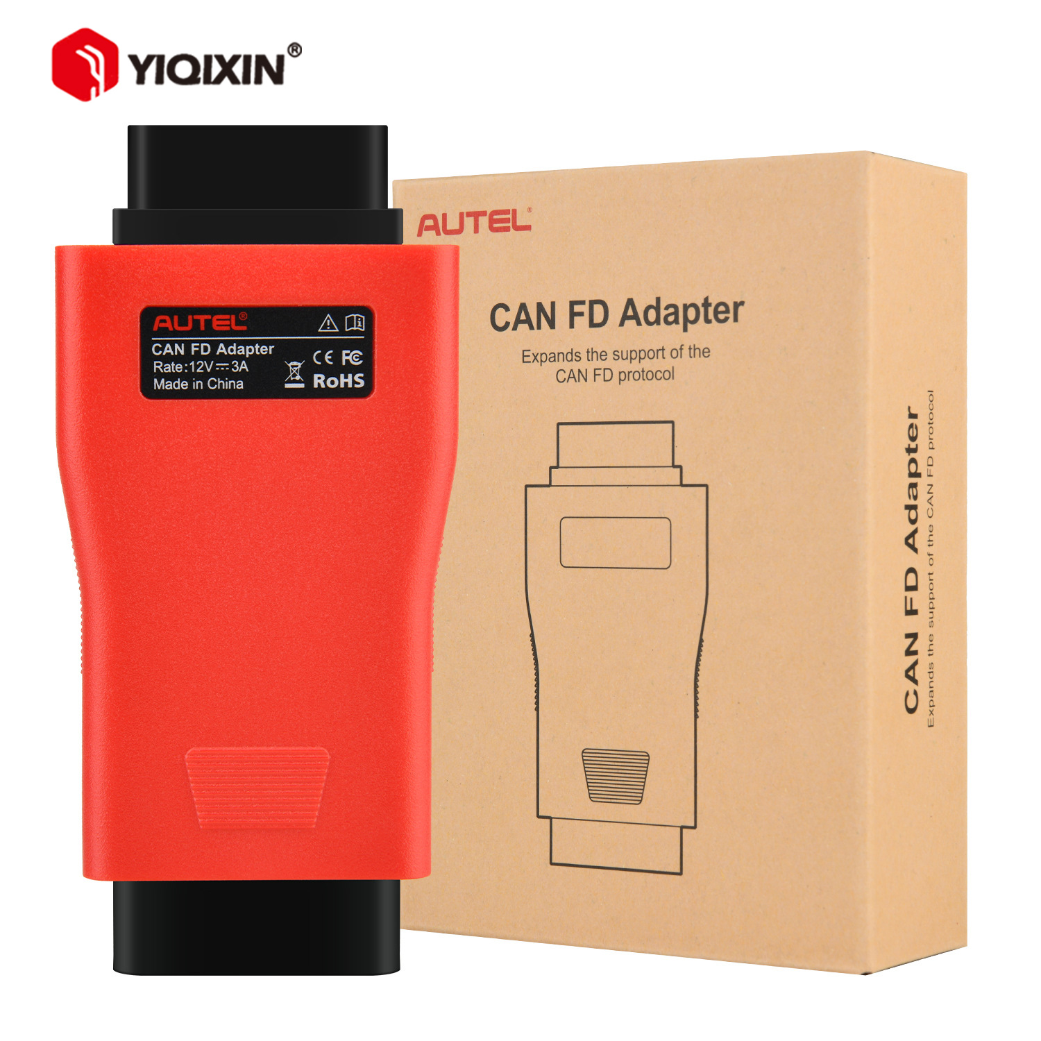 Autel CAN FD Adapter Compatible With Autel VCI Car Diagnosis Tool Support CAN FD PROTOCOL For MY2020 GM Maxiflash Elite J2534