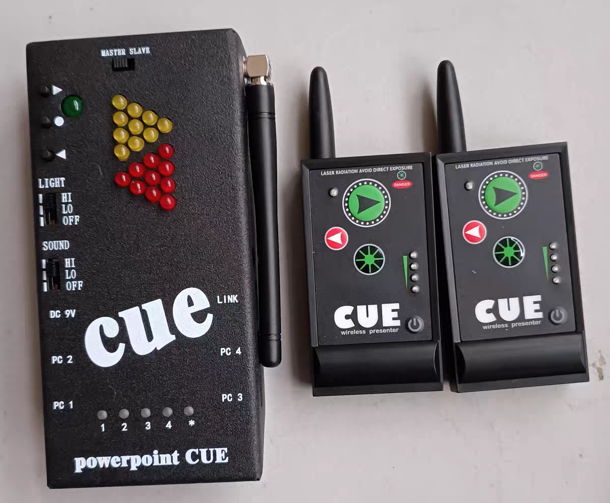 Power point Perfect Cue Commander, conmutador PPT remoto, presentador Super Cuelight