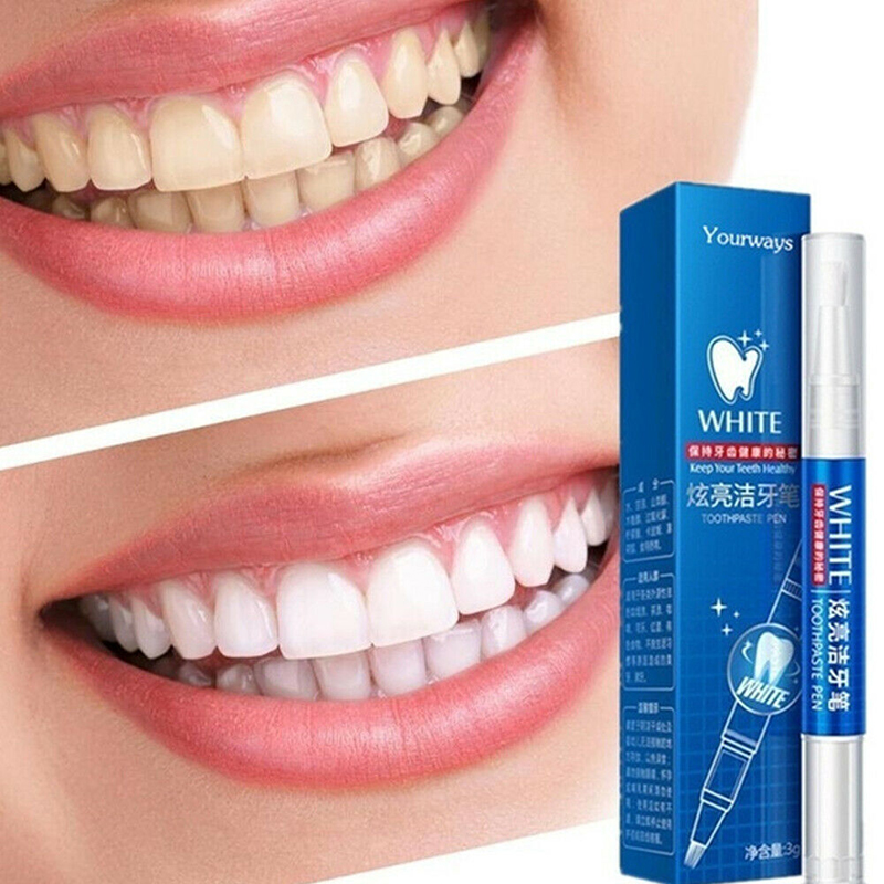 Teeth Whitening Gel Pen Extra Strong White Tooth Whitener Delicate Stain Remover