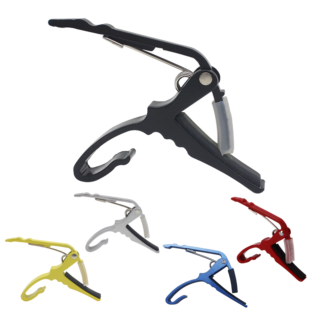 Universal กีตาร์ Capo Metal Tuning CLAMP แบบพกพาจูนเนอร์โลหะกีตาร์ Capo String Instrument อุปกรณ์กีตาร์เครื่องมือปรับแต่ง