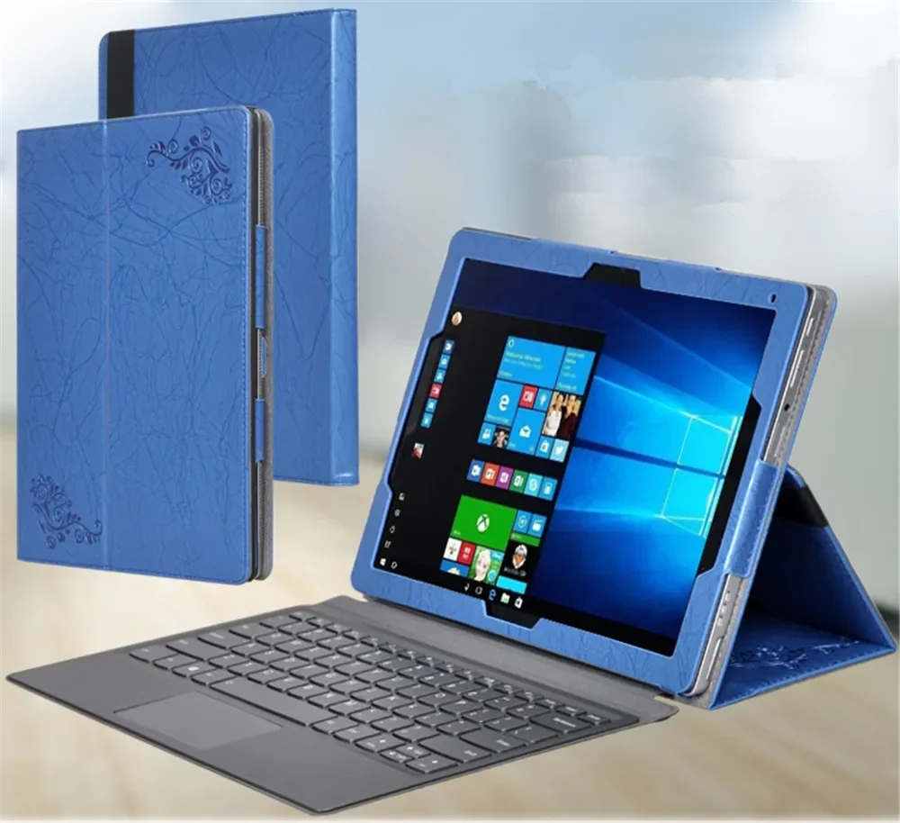 Étui pour tablette Lenovo Miix 520 510 Miix5 Plus 12.2 pouces support pliant housse de tablette pour Chuwi Surbook 12.3 pouces étui pour tablette