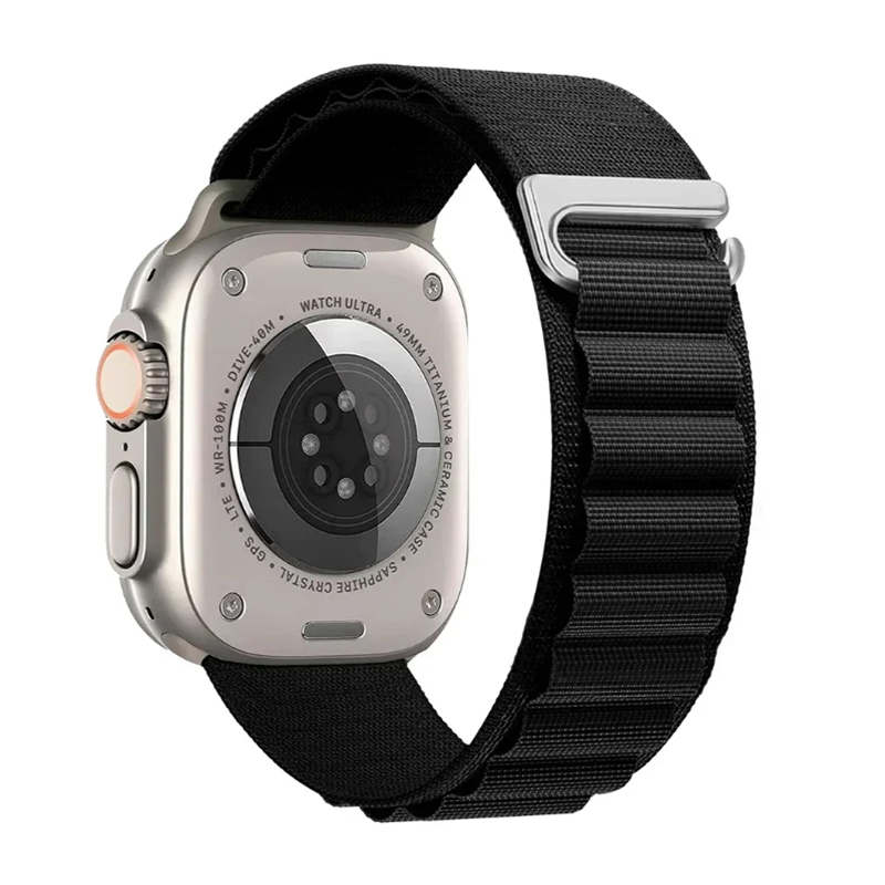 Cinturino in nylon Alpine Loop per cinturino Apple Watch Ultra 2 49mm 46mm 45mm 44mm 42mm Bracciale sportivo serie iWatch 10 3 4 5 SE 6 7 8 9