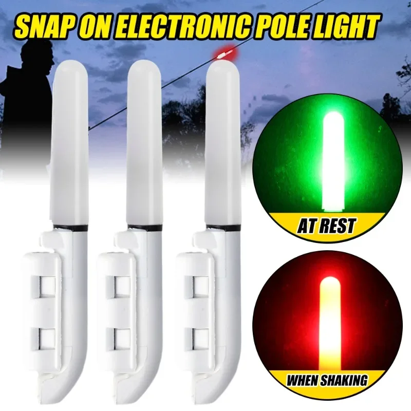 Światło LED do wędki, wyjmowane, wodoodporne, elektroniczne, świecące, z baterią CR425, do spławika, akcesoria do nocnego i wędkarstwa skałkowego.