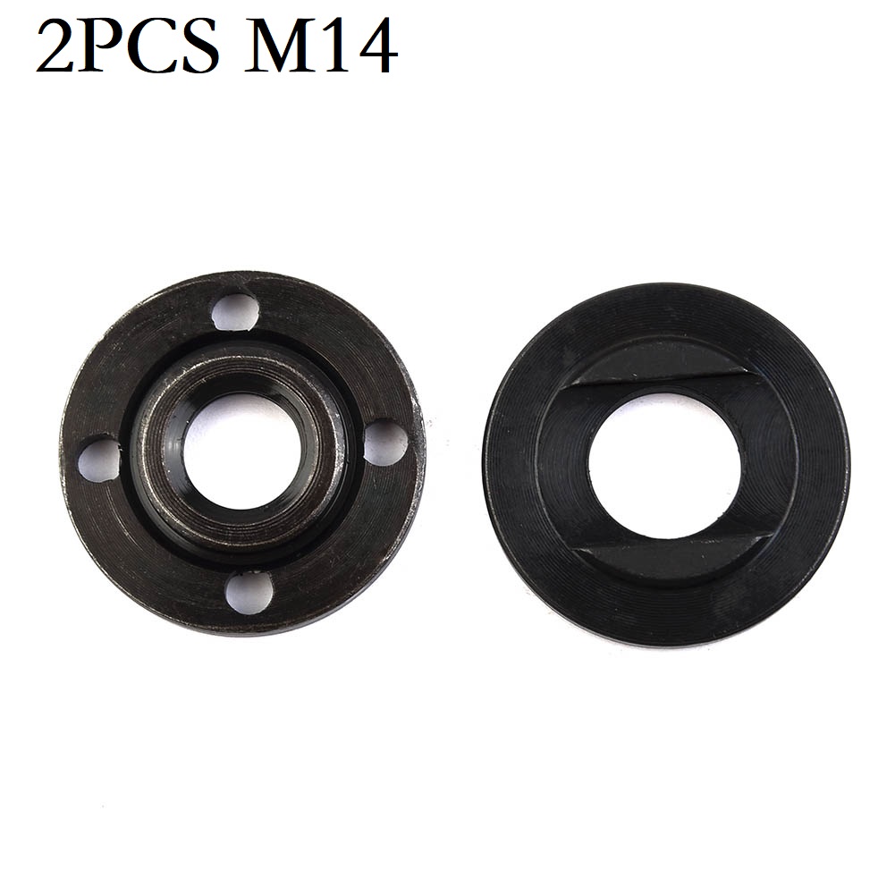 2PC M14 Thread Replacement Angle Grinder Inner Outer Flange Nut Set Tools For Milwaukee Sander