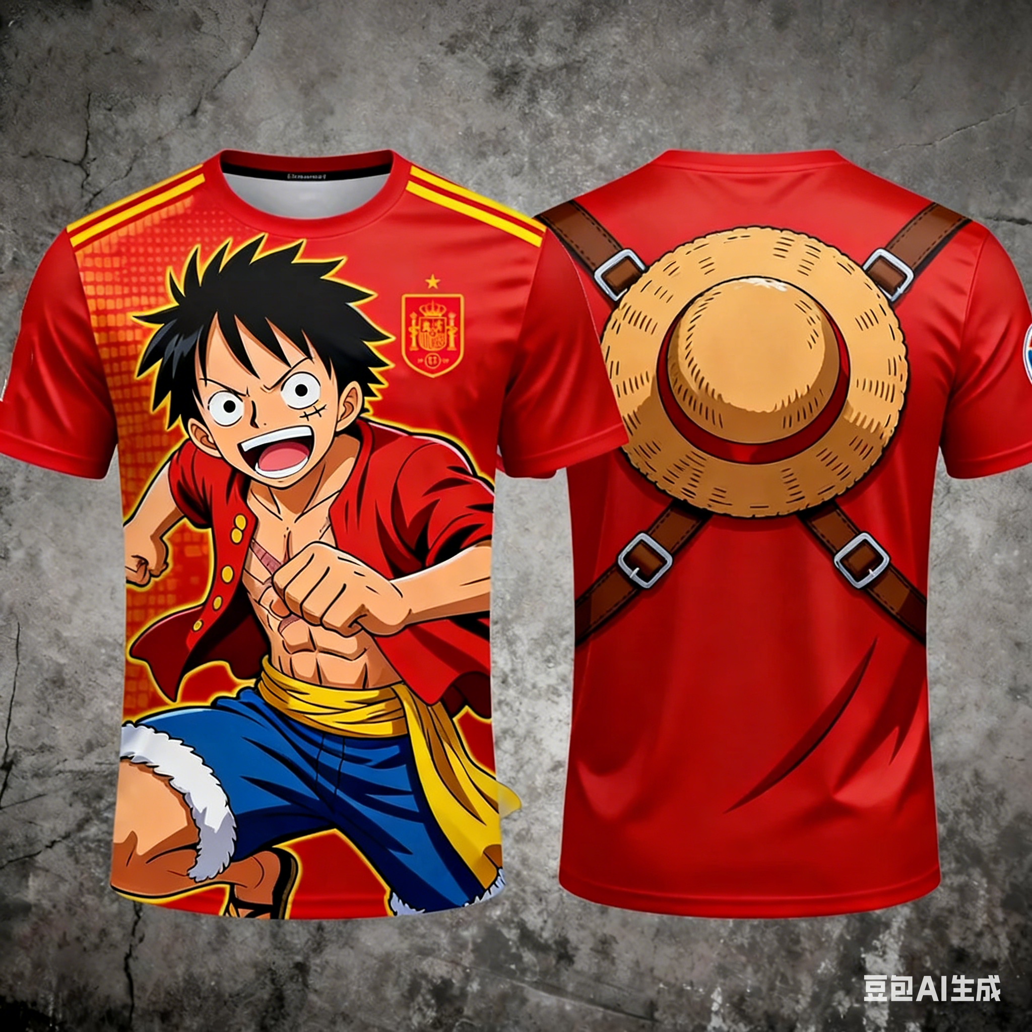 Kaos Tim Sepak Bola Spanyol Edisi Khusus 2026, Jersey Penggemar Tim Sepak Bola, Pakaian Penonton, Hadiah untuk Teman dan Keluarga