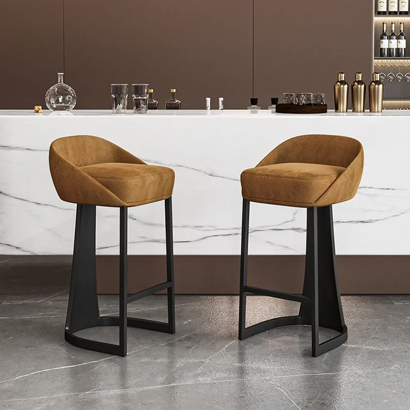 Cozinha designer bancos de barra cadeira ergonômica biblioteca meados do século bancos de barra industrial tabouret de bar móveis
