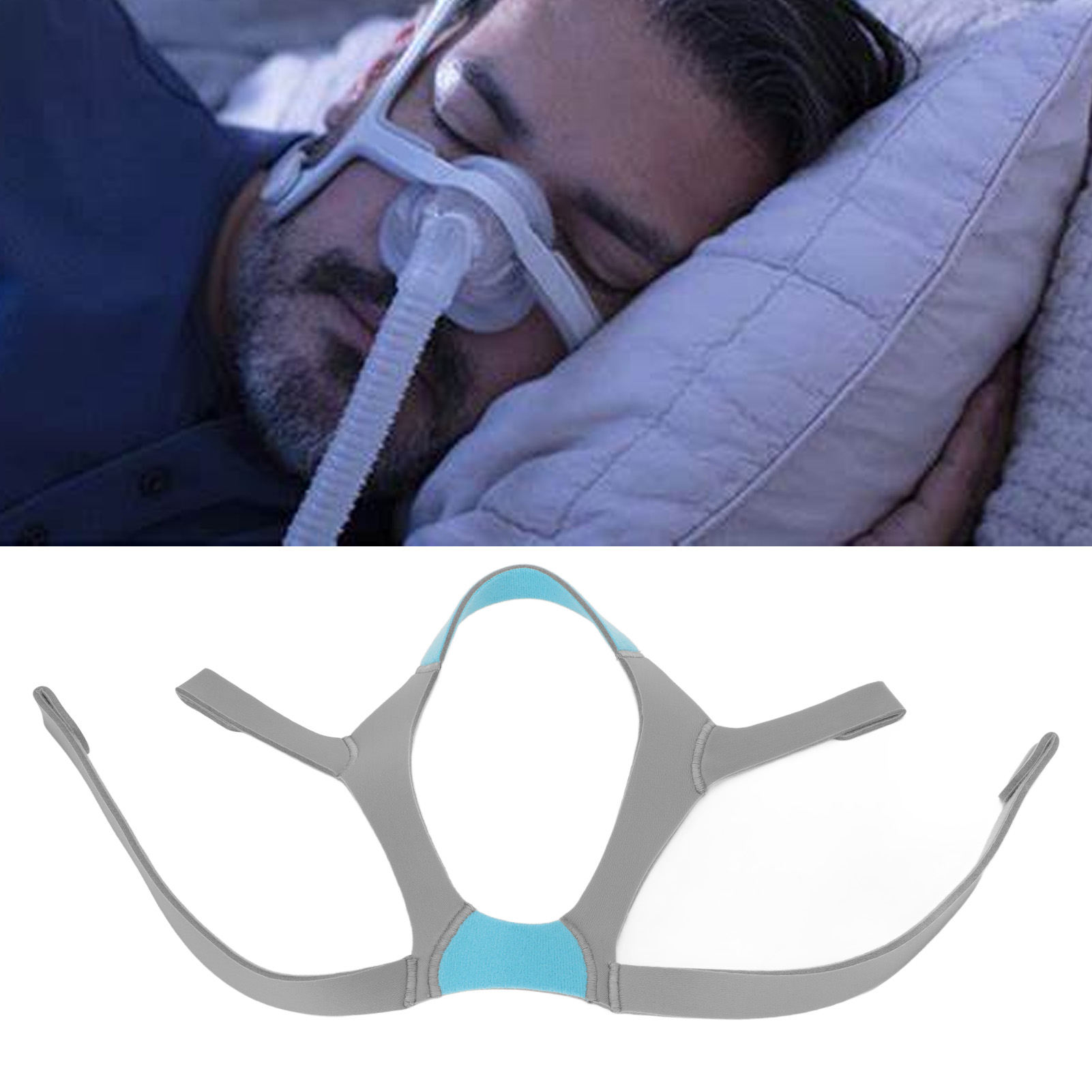 Vervangende Hoofddeksels Gezichtsbedekking Hoofddeksels Ademhalingsmachine Accessoire Geschikt Voor Resmed Airfit N20 Of Andere Hoofddeksels